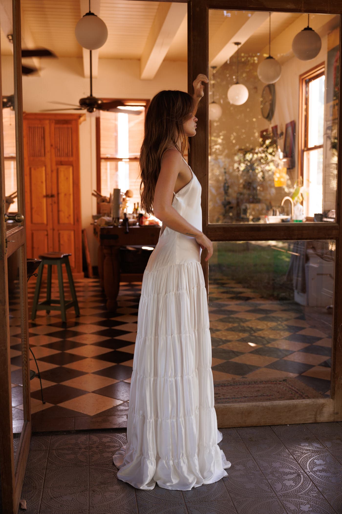 Raffles maxi gown