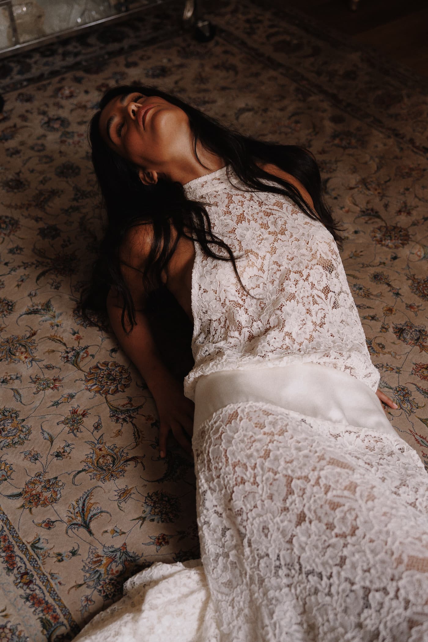 Halter Lace Gown
