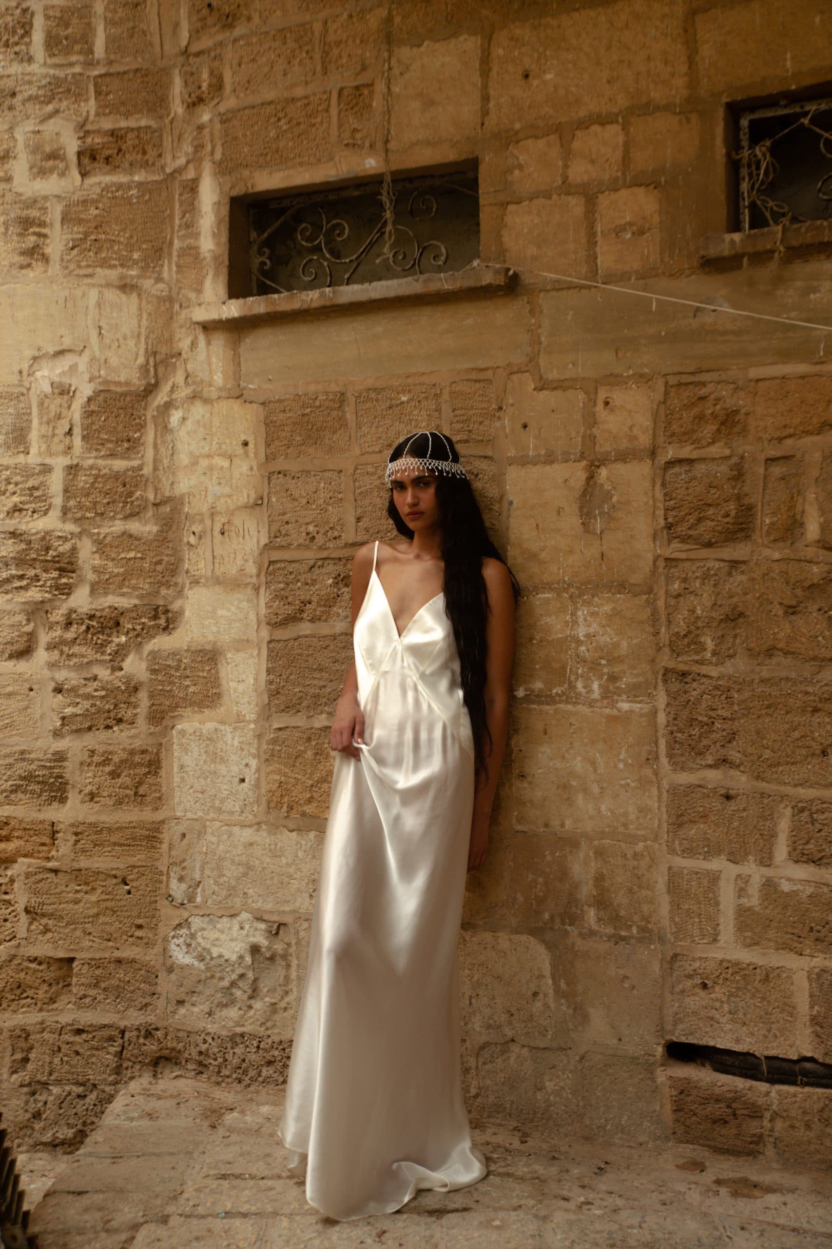Low Back Dress Silk Satin