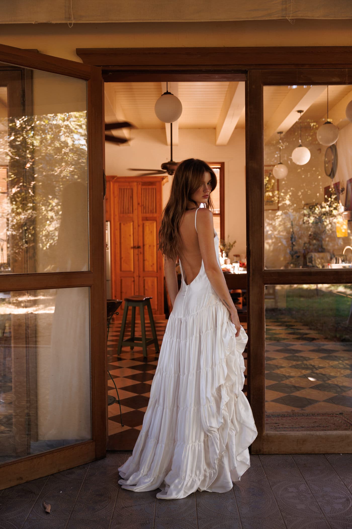 Raffles maxi gown