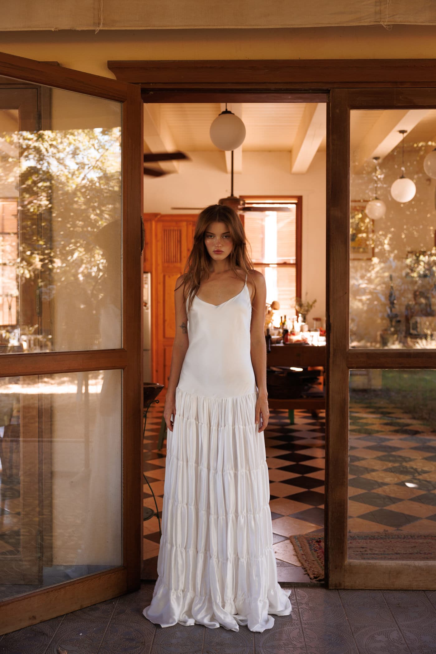 Raffles maxi gown