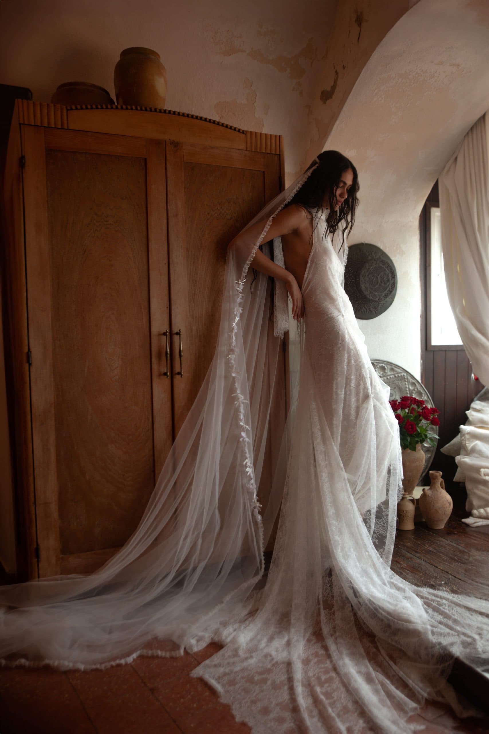 Halter Lace Dress