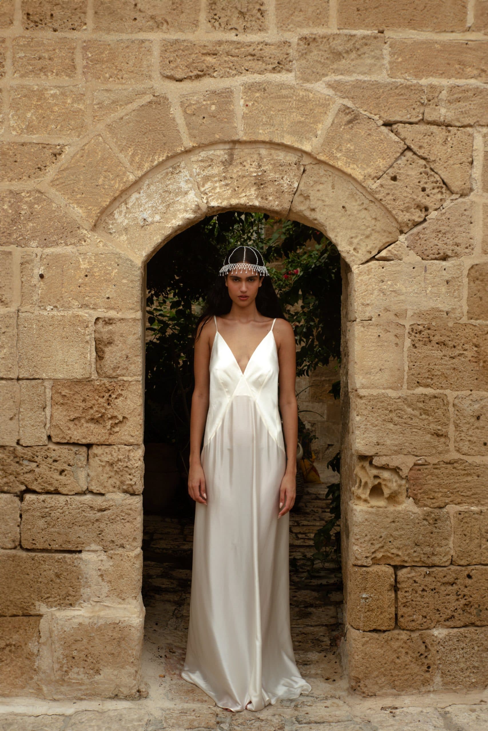Low Back Dress Silk Satin